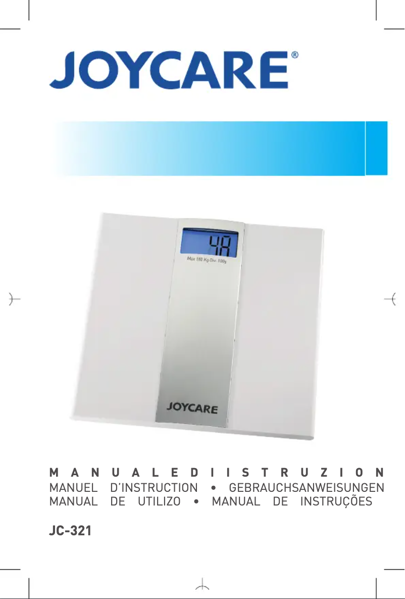 Page 1 of the manual User Manual Joycare JC-321