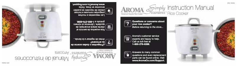 First page image of the manual for ARC-750SG