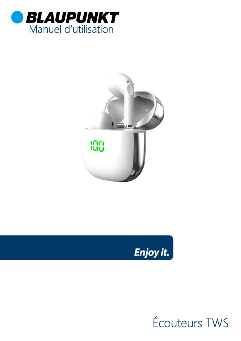 Page 1 de la notice Manuel utilisateur Blaupunkt BLP4899
