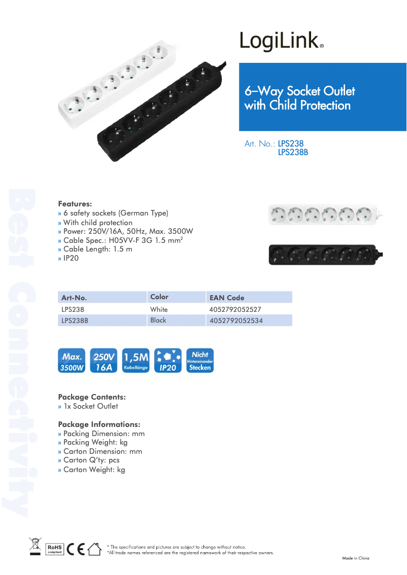 Image de la première page du manuel de l'appareil LPS237U