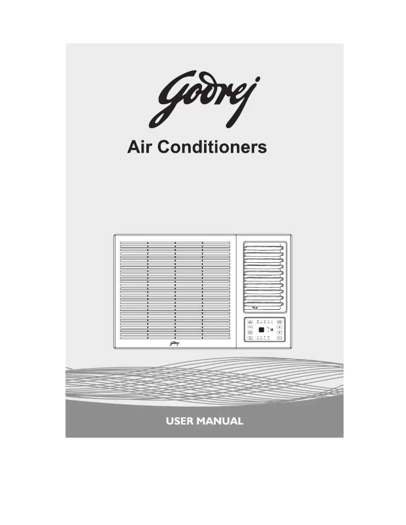 Page 1 of the manual User Manual Godrej GWC 18DTC5-WUA