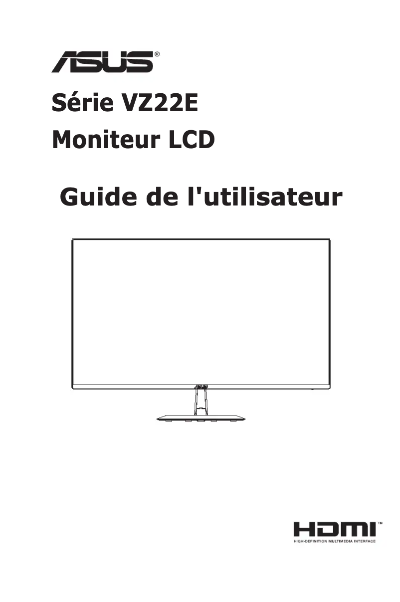 First page image of the manual for VZ22EHE