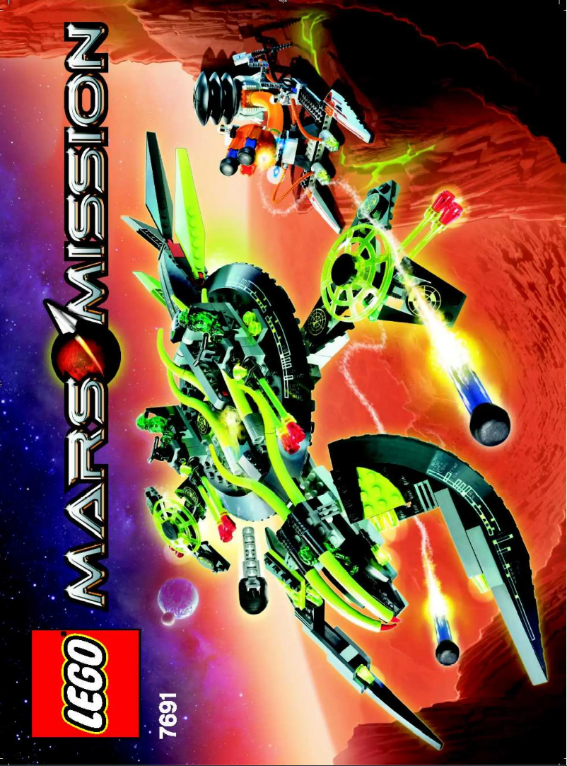 First page image of the manual for ETX Alien Mothership Assault