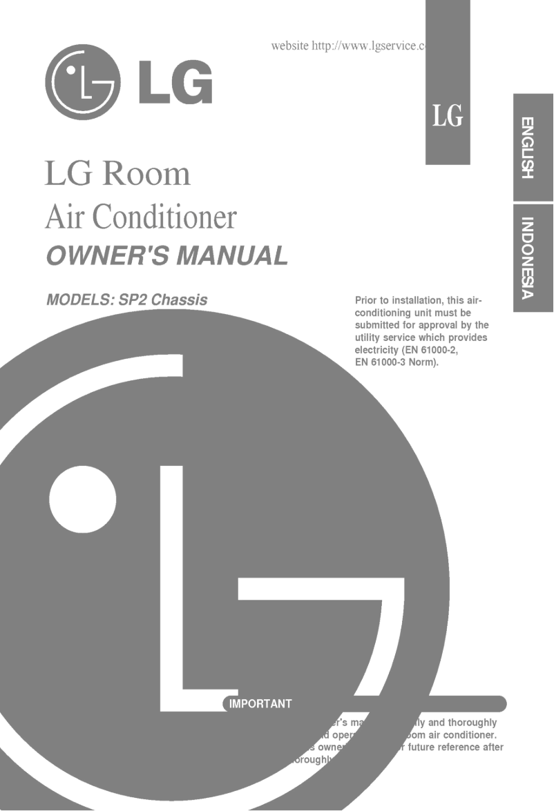 Page 1 of the manual User Manual LG LS-C126PQL2