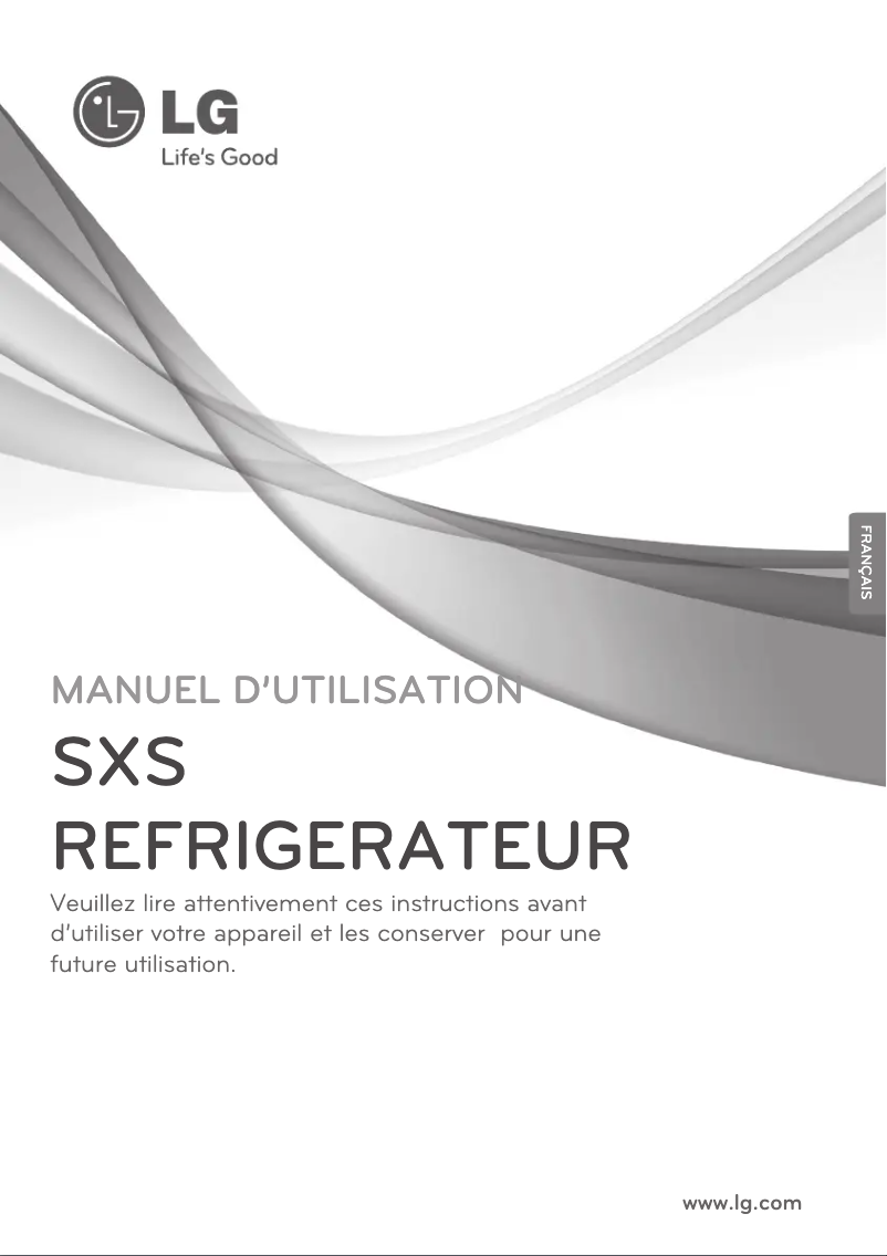 Page 1 of the manual User Manual LG GSL325PZYZ