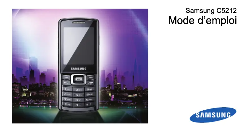 First page image of the manual for C5212