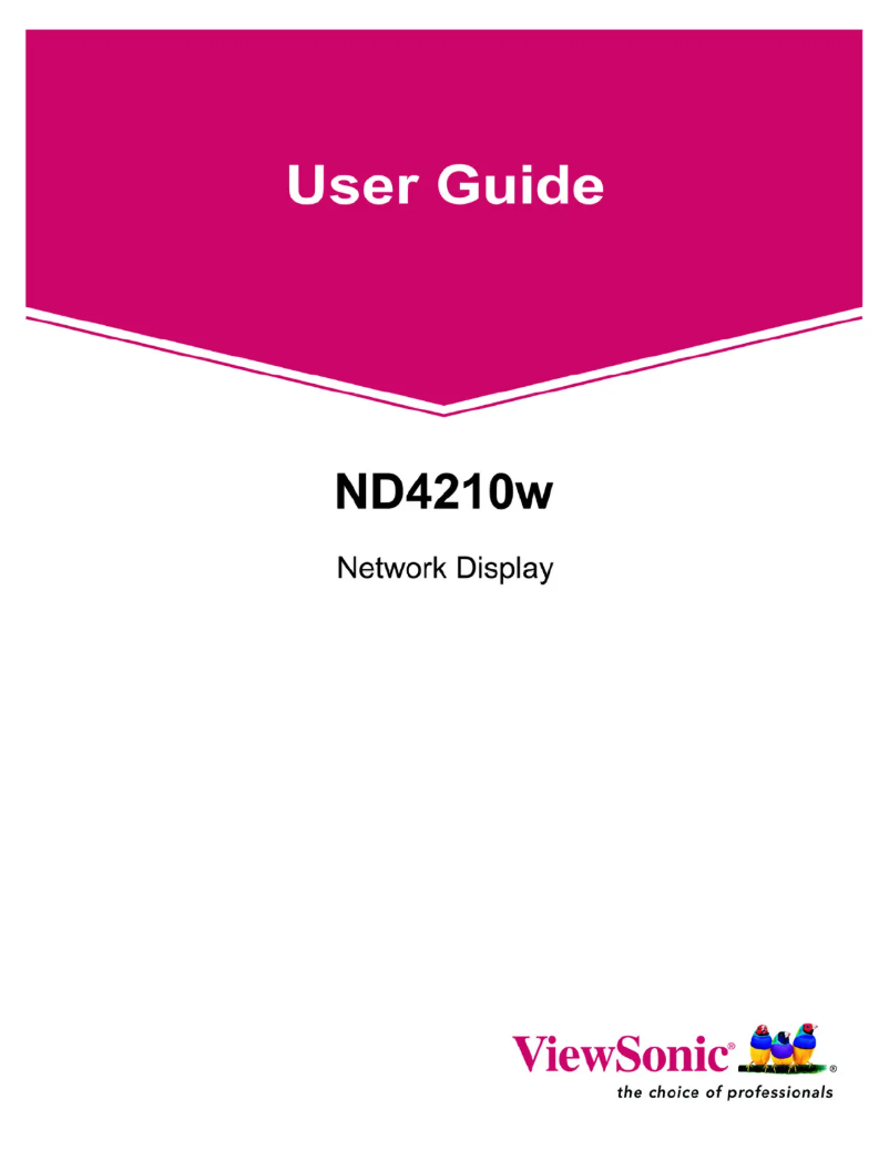 Image de la première page du manuel de l'appareil ND4210W