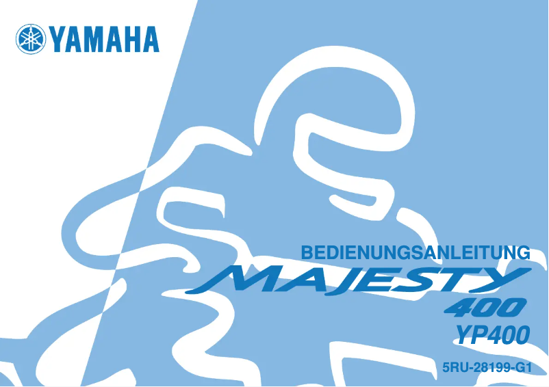 Page 1 of the manual User Manual Yamaha Majesty400 (2005)