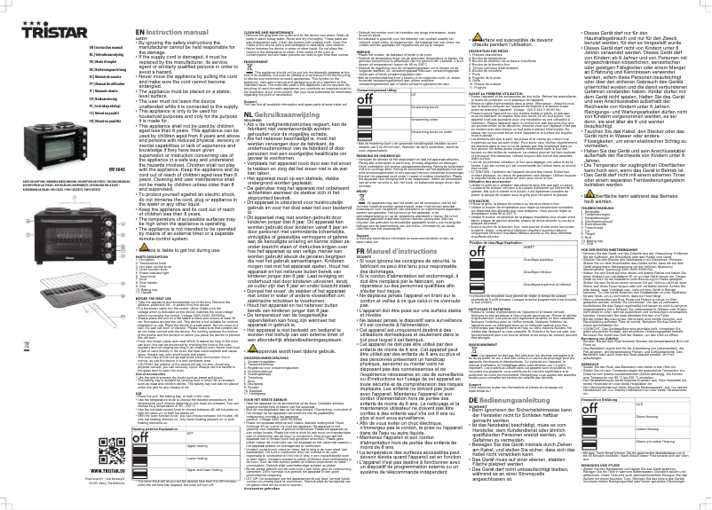 First page image of the manual for OV-3645