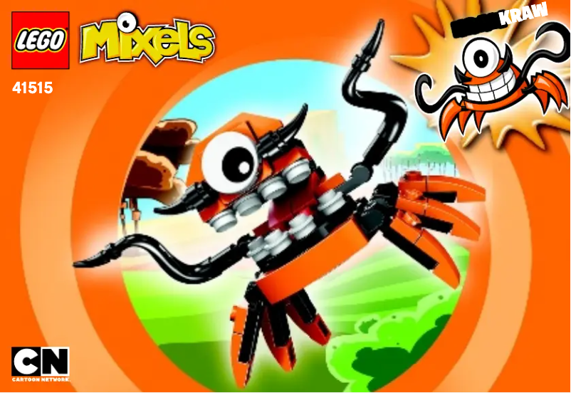 First page image of the manual for Mixels 41515