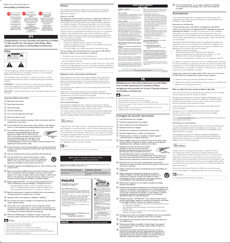 First page image of the manual for DS3020