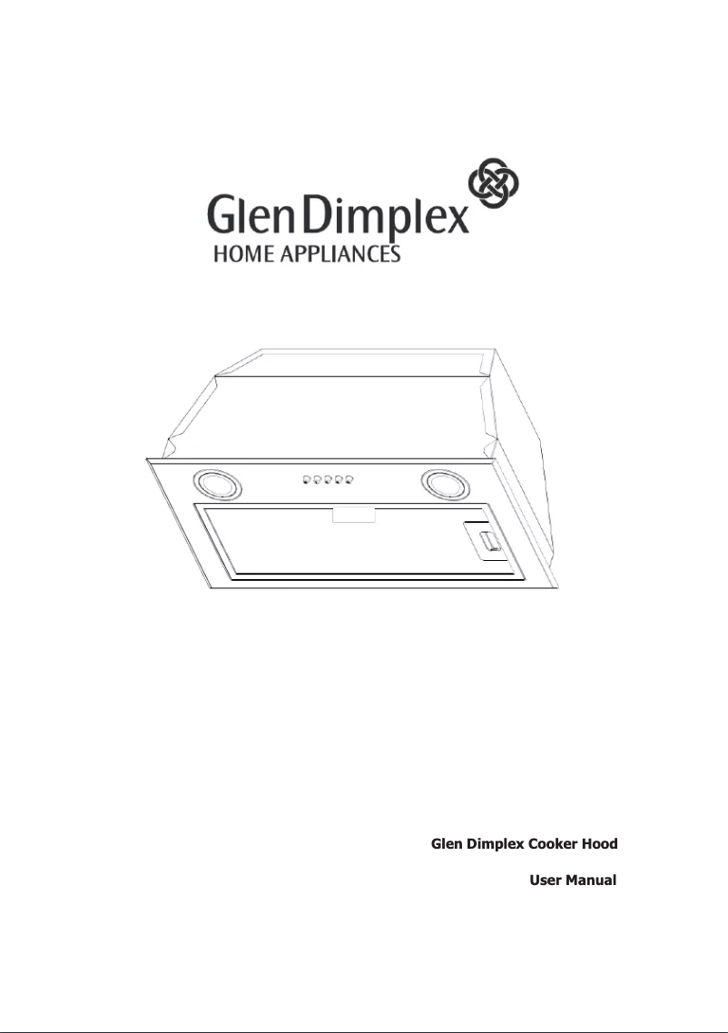 First page image of the manual for GDHA 60 UCH