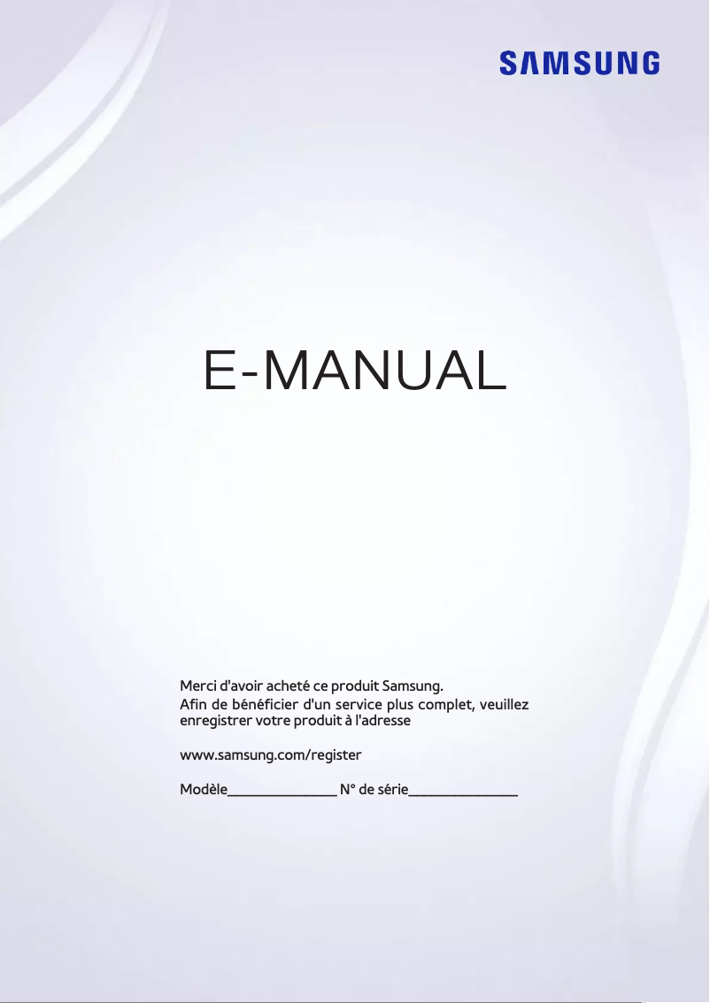 First page image of the manual for UA32J4303BK