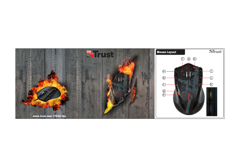 Page 1 of the manual User Manual Trust GXT 32