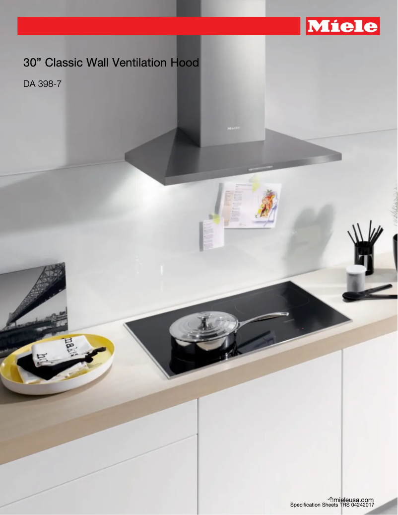 First page image of the manual for DA 398-7 Classic