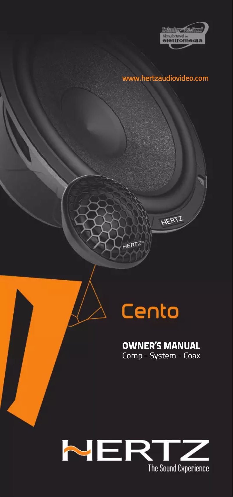 Image de la première page du manuel de l'appareil Cento CX 100