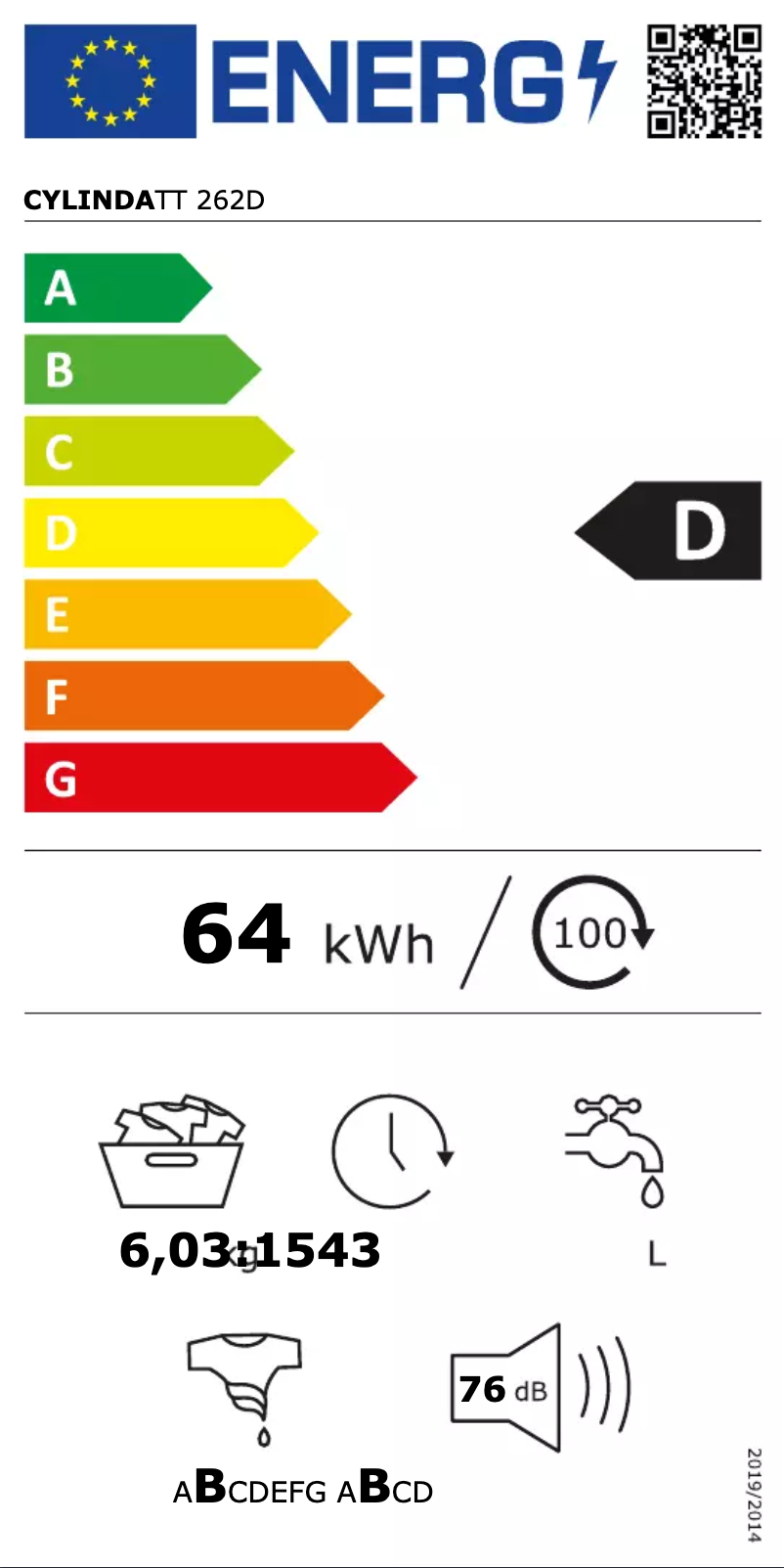 First page image of the manual for TT 262D