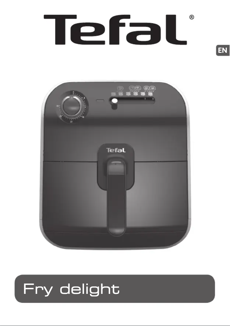 Page 1 of the manual User Manual Tefal Fry Delight FX1020