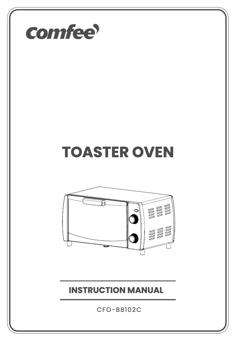 First page image of the manual for CFO-BB102C