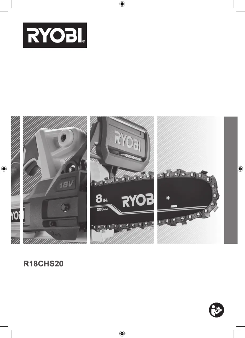 Page 1 of the manual User Manual RYOBI R18CHS20