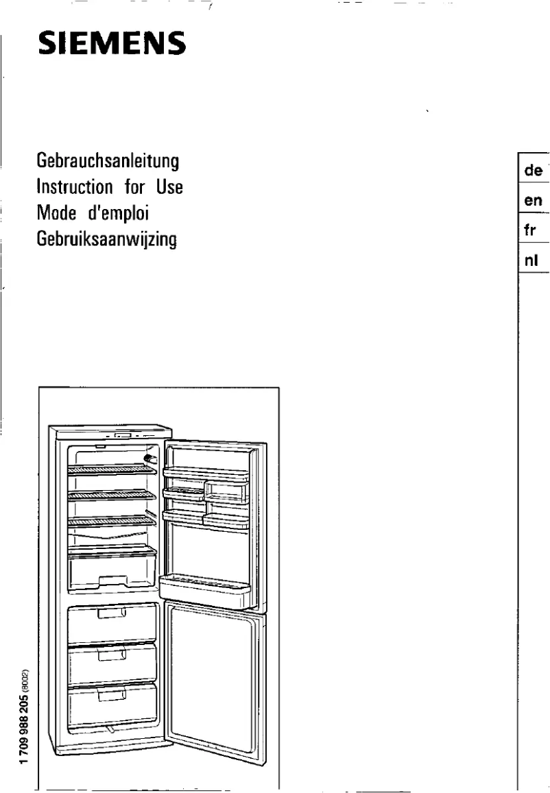 First page image of the manual for KG25E20