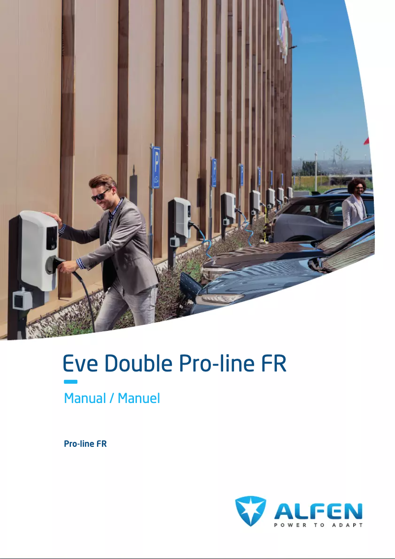 First page image of the manual for Eve Double Pro-line
