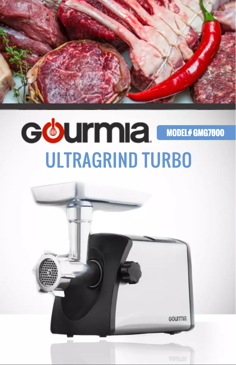 First page image of the manual for GMG7500