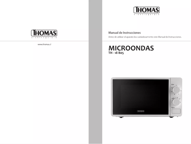 First page image of the manual for TH-18B05