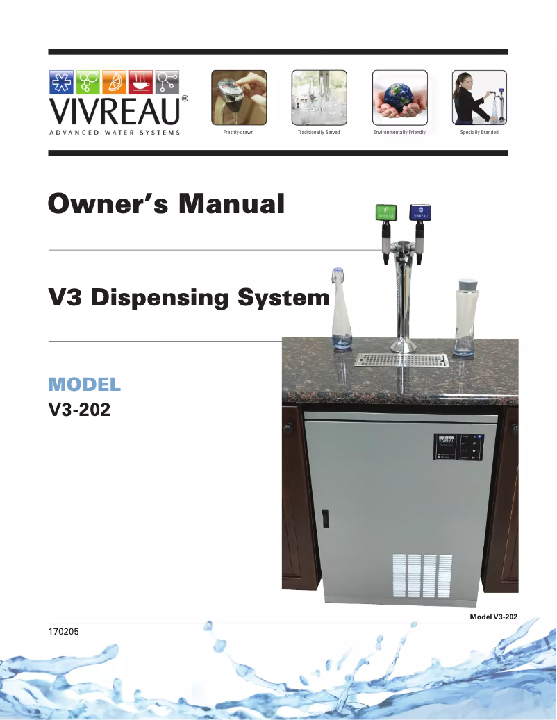 First page image of the manual for V3-202