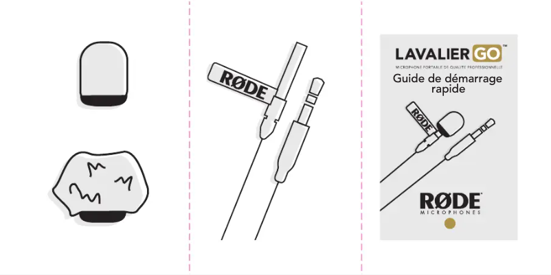 Page 1 of the manual User Manual Røde Lavalier GO