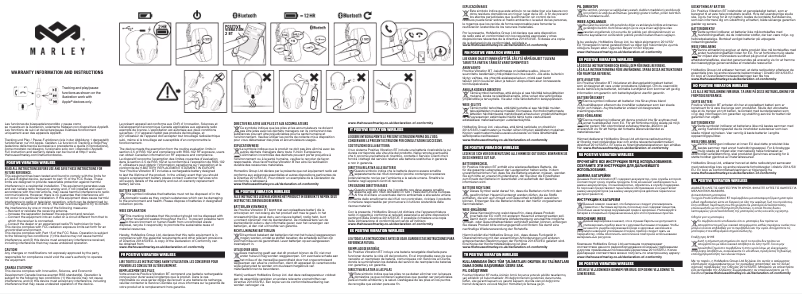 First page image of the manual for Positive Vibration 2.0 BT