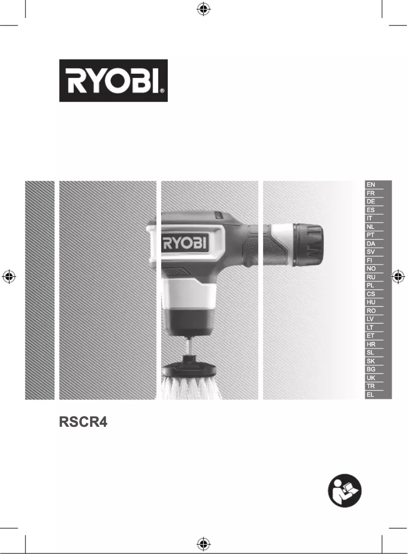 Page 1 of the manual User Manual RYOBI RSCR4