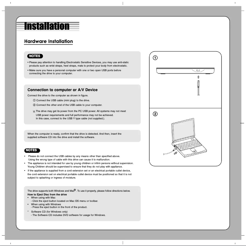 First page image of the manual for SP80NB60