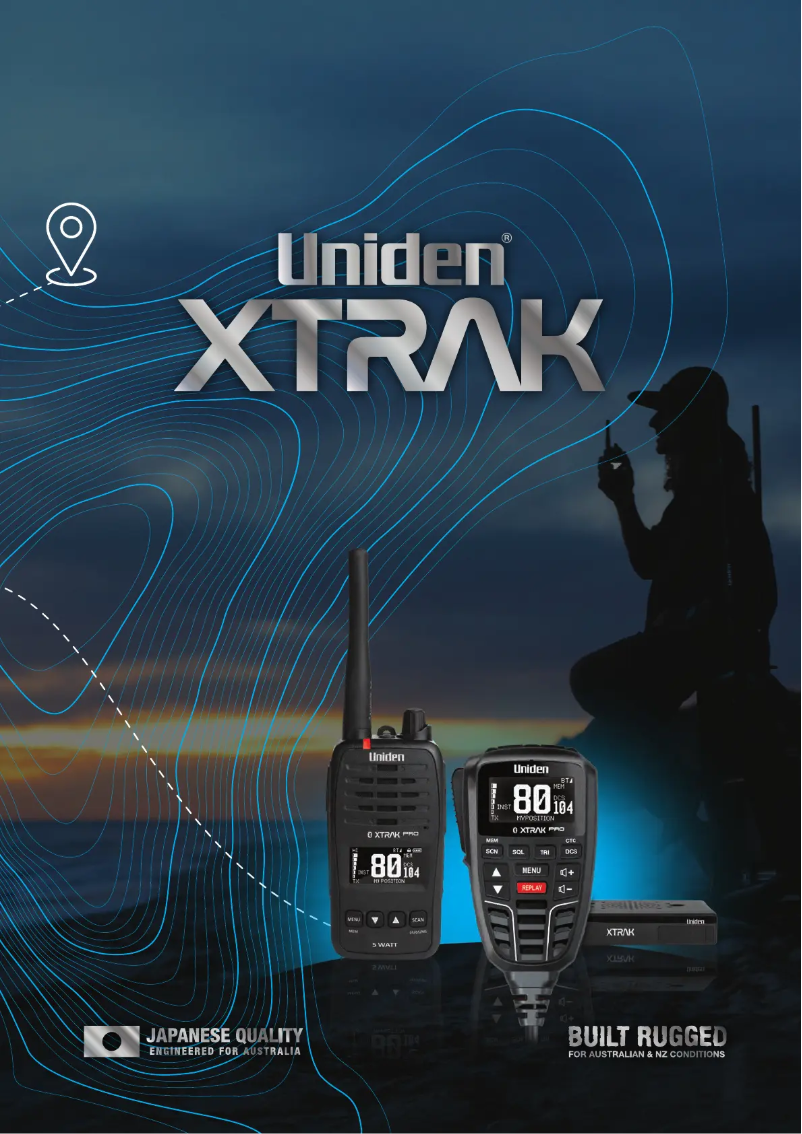 First page image of the manual for XTRAK 80 Pro