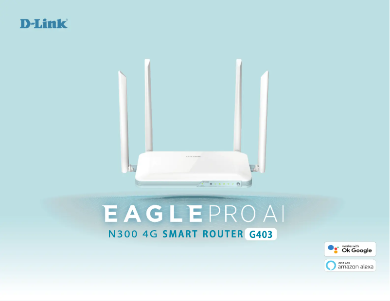 Page 1 of the manual User Manual D-Link Eagle Pro Ai G403