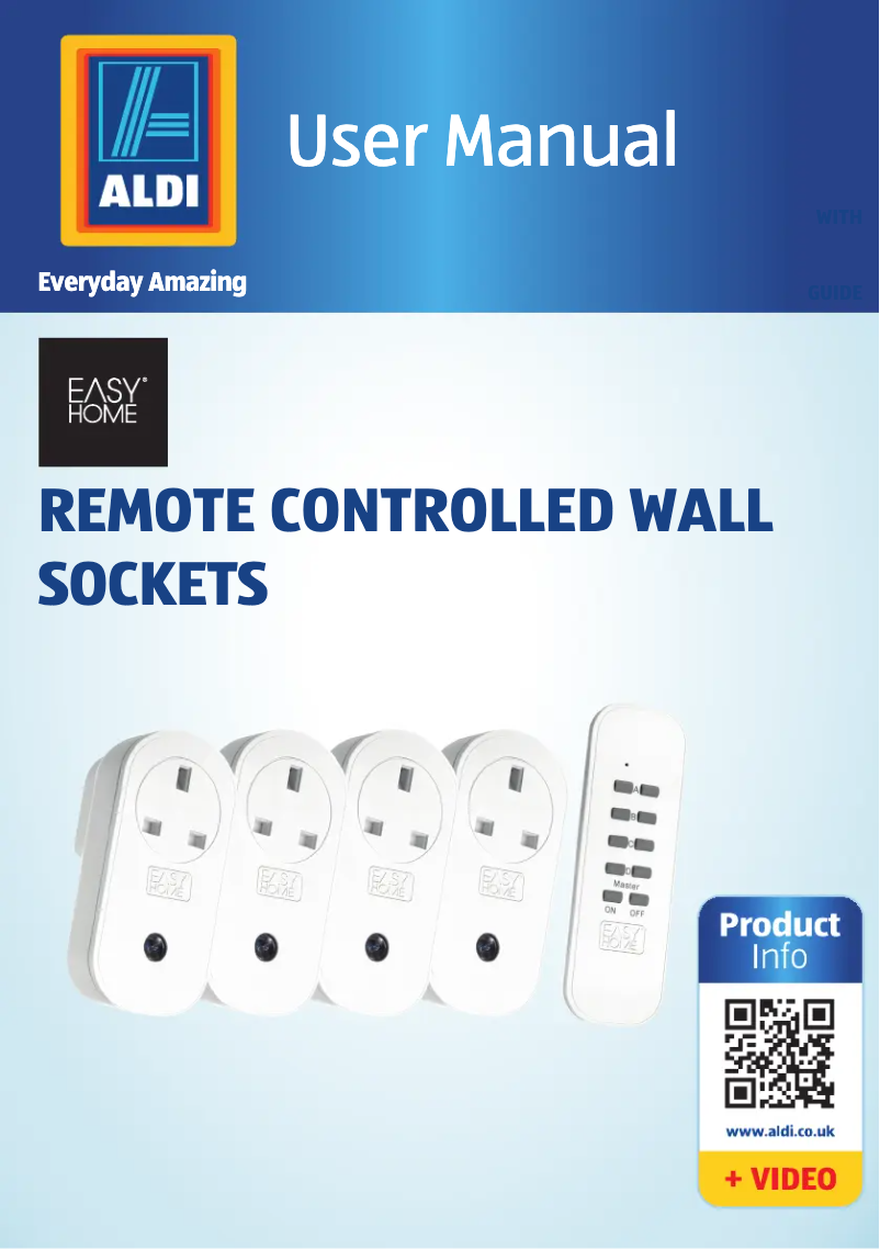 Page 1 of the manual User Manual Easy Home GT-4000