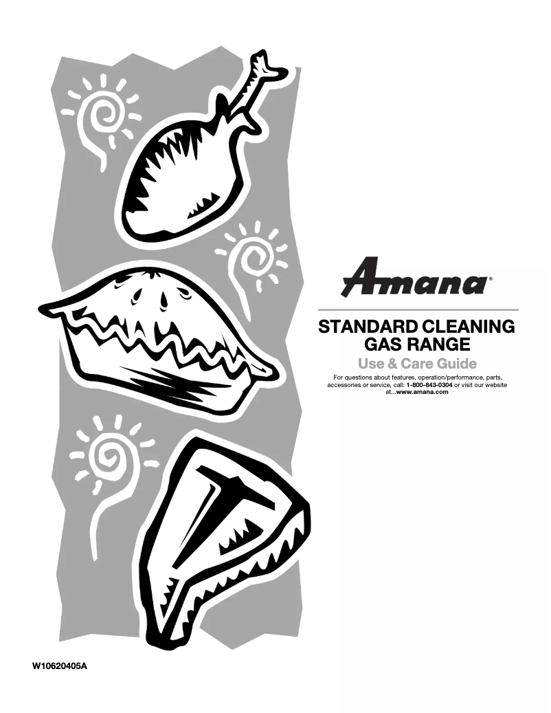 Page 1 of the manual User Manual Amana AGR5330BAW