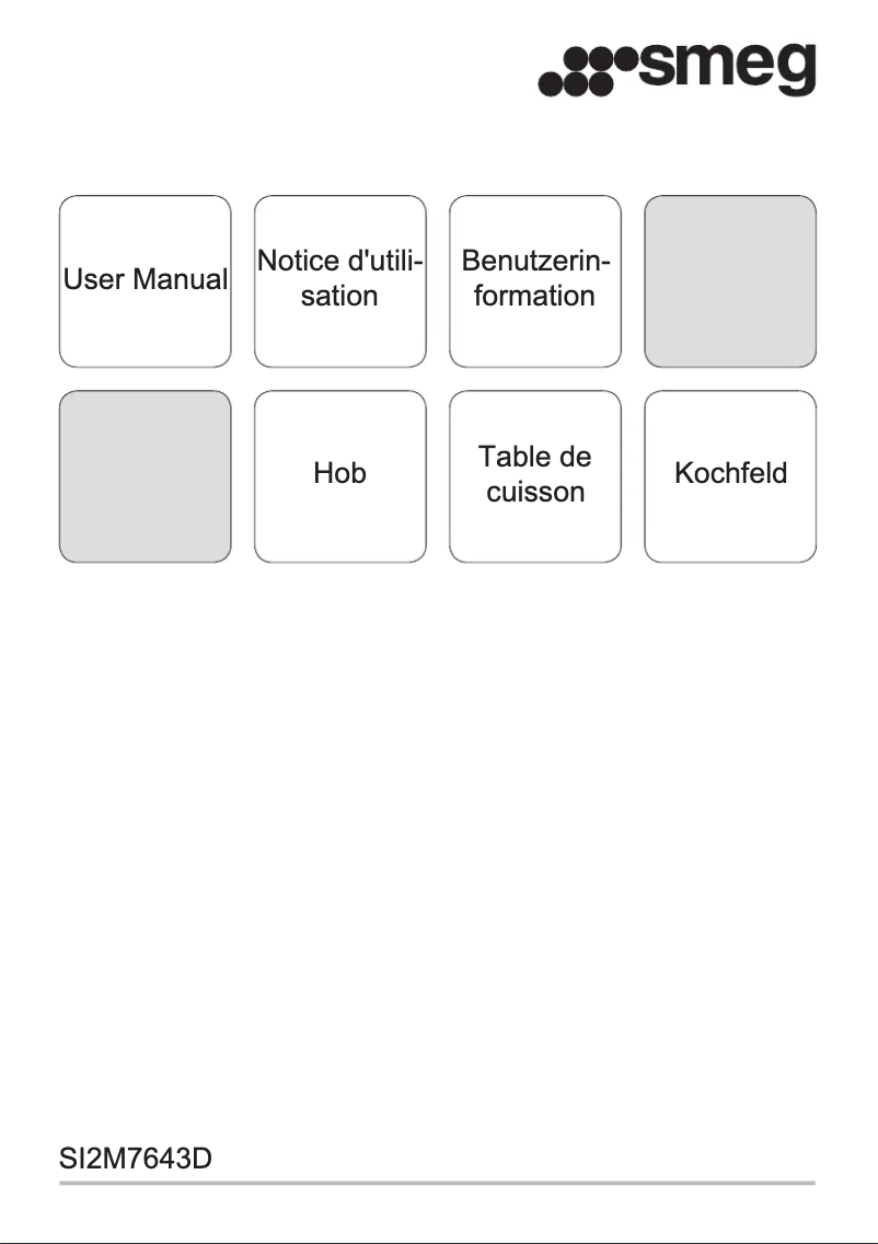 First page image of the manual for SI2M7643D