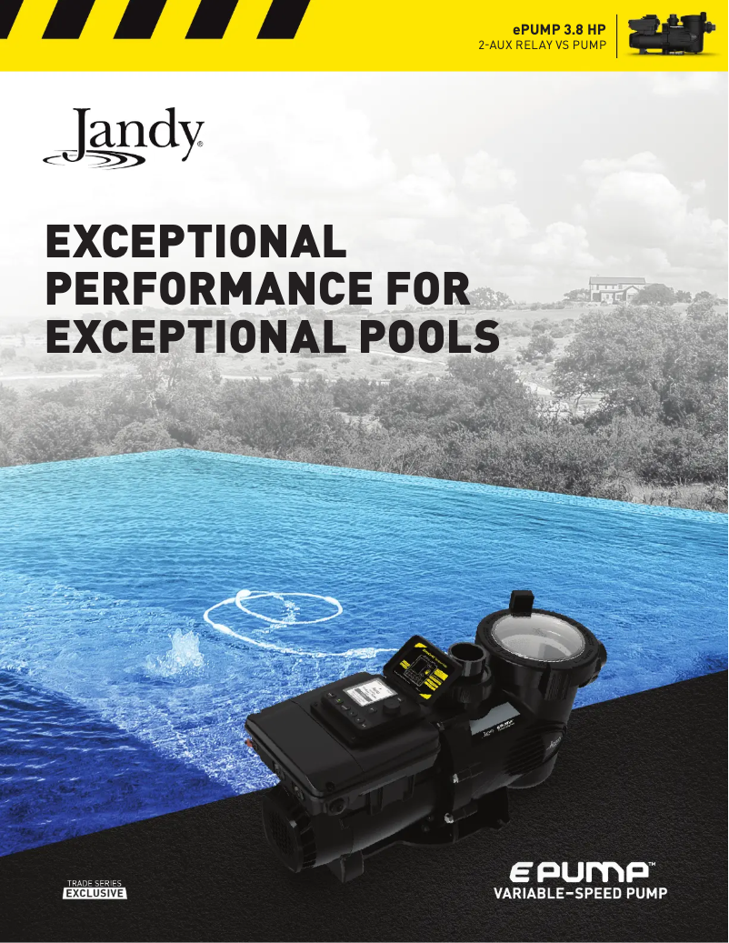 Page 1 of the manual Brochure JANDY VSSHP3802A