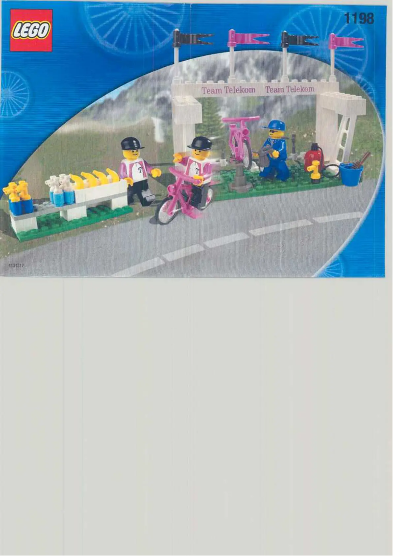 Page 1 of the manual User Manual Lego DT BIKE PIT STOP