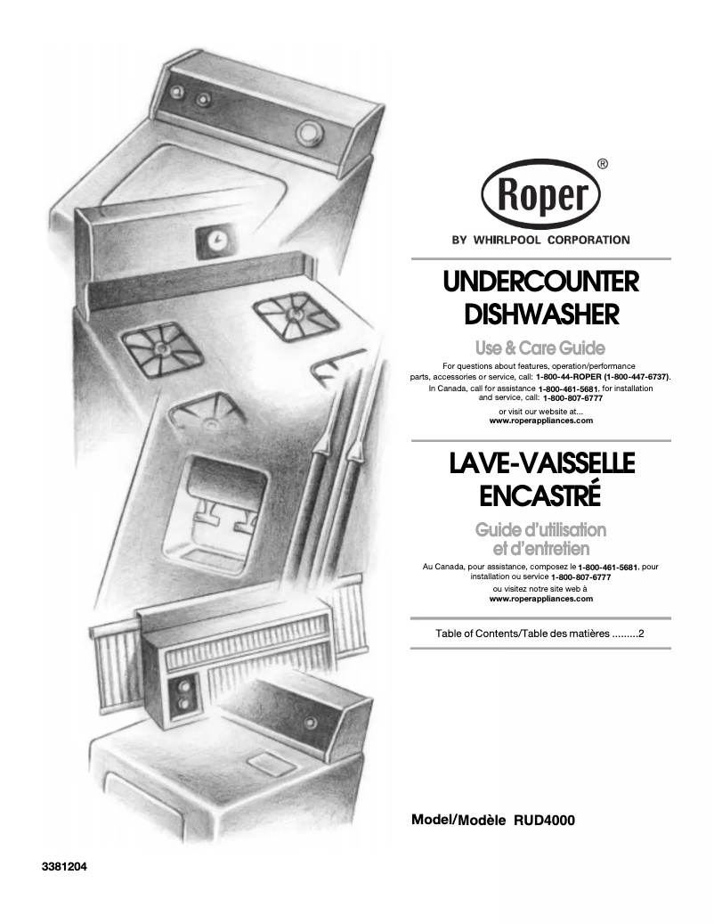 Image de la première page du manuel de l'appareil RUD4000