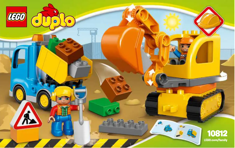 First page image of the manual for Duplo 10812