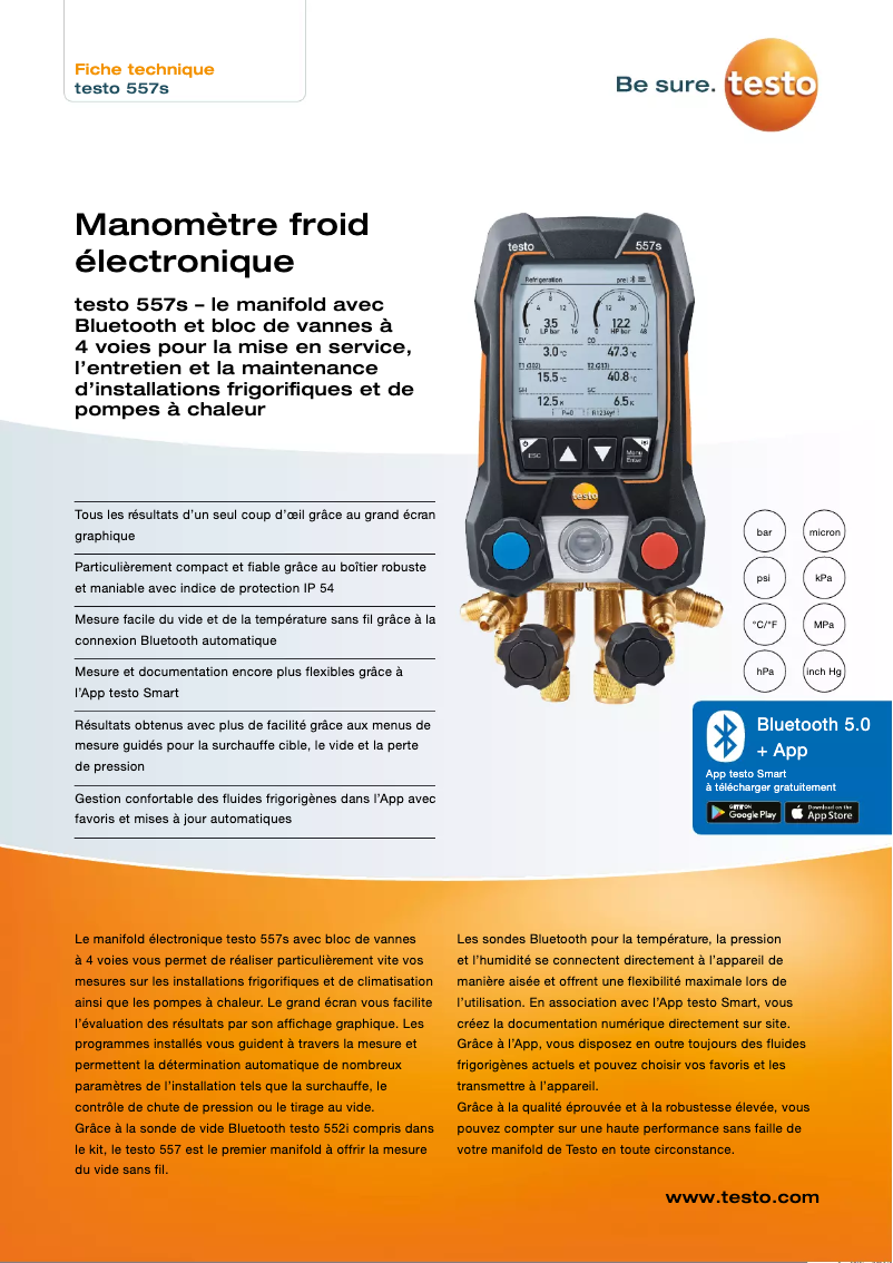 First page image of the manual for 557s