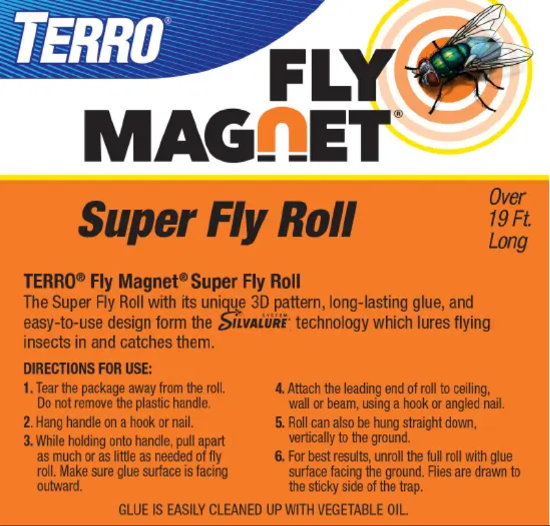 Page 1 of the manual User Manual Terro Fly Magnet Super Fly Roll