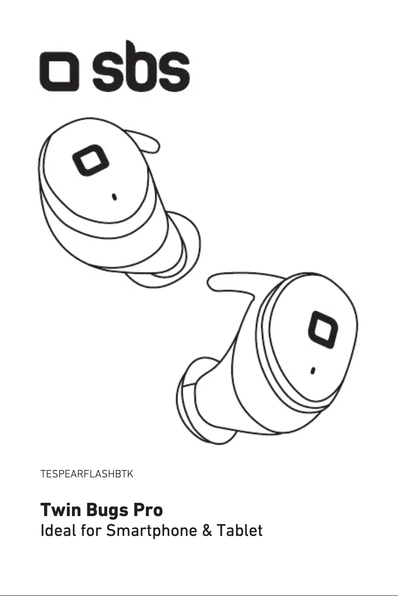 Page 1 of the manual User Manual SBS Twing Bugs Pro