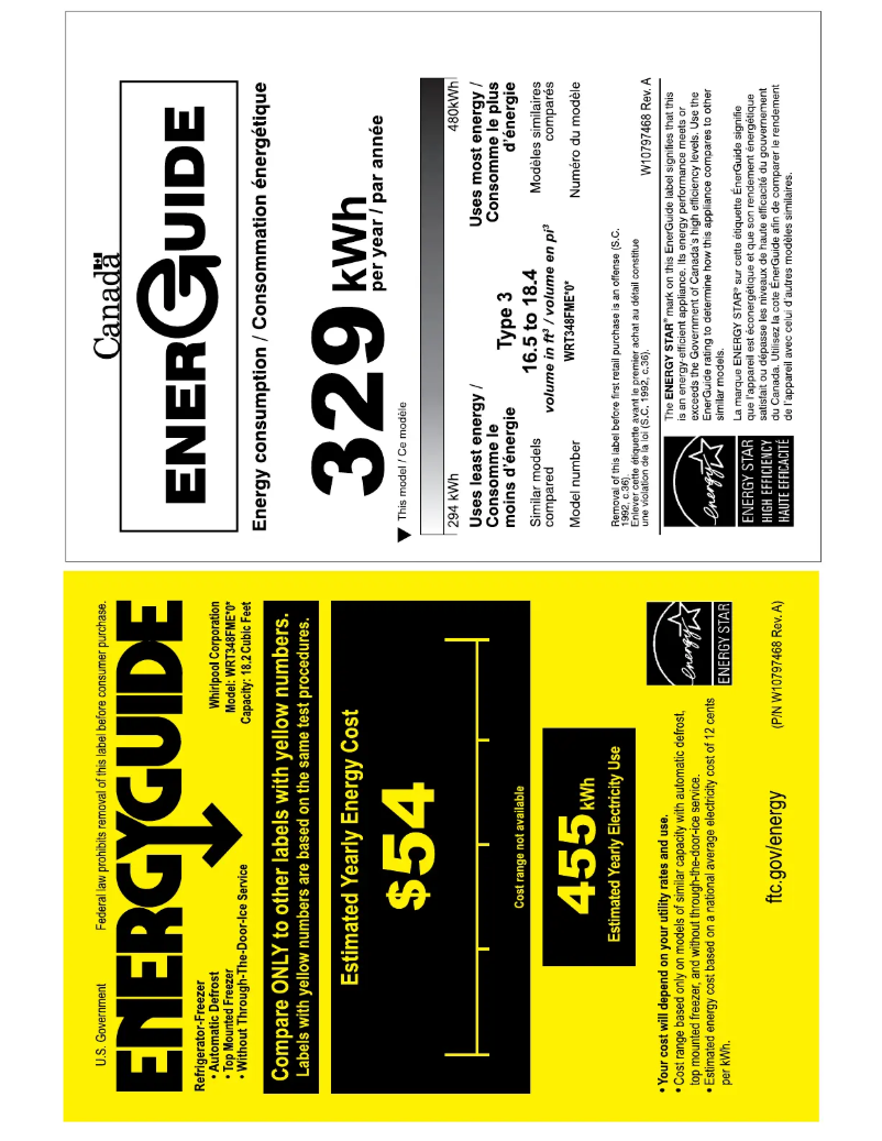 First page image of the manual for WRT348FMES