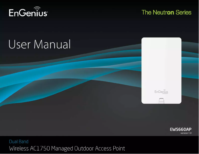 First page image of the manual for EWS660AP