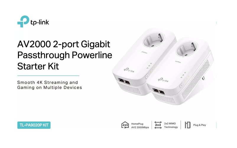 First page image of the manual for TL-PA9020P