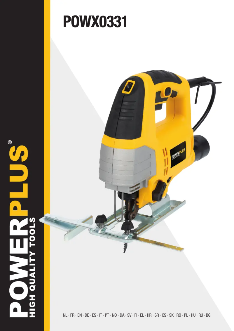 Page 1 of the manual User Manual PowerPlus POWX0331