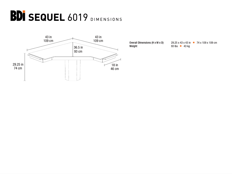 First page image of the manual for Sequel 6019